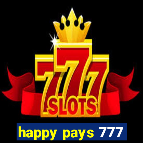 happy pays 777